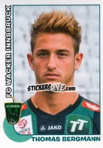 Sticker Thomas Bergmann - Österreichische Fußball-Bundesliga 2012-2013 - Panini