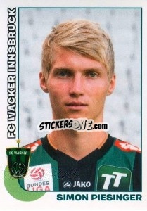 Figurina Simon Piesinger - Österreichische Fußball-Bundesliga 2012-2013 n. 185 - Panini