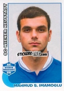 Sticker Mahmud S. Imamoglu - Österreichische Fußball-Bundesliga 2012-2013 - Panini