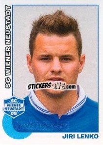 Cromo Jiri Lenko - Österreichische Fußball-Bundesliga 2012-2013 - Panini