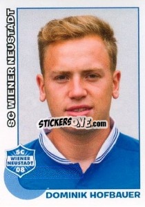 Sticker Dominik Hofbauer - Österreichische Fußball-Bundesliga 2012-2013 - Panini