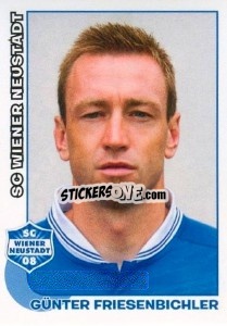 Figurina Günter Friesenbichler - Österreichische Fußball-Bundesliga 2012-2013 n. 243 - Panini