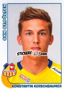Cromo Konstantin Kerschbaumer - Österreichische Fußball-Bundesliga 2012-2013 n. 280 - Panini