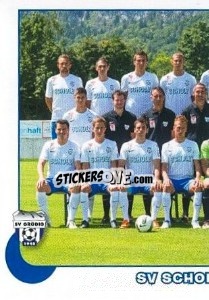 Sticker SV Scholz Grödig Team - Österreichische Fußball-Bundesliga 2012-2013 - Panini