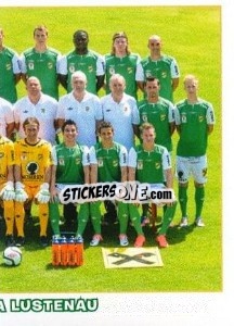 Figurina SC Austria Lustenau Team - Österreichische Fußball-Bundesliga 2012-2013 n. 305 - Panini
