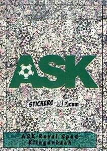 Figurina Badge - Österreichische Fußball-Bundesliga 1995-1996 - Panini