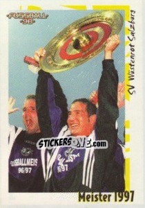 Sticker Martin Amerhauser - Österreichische Fußball-Bundesliga 1997-1998 n. 2 - Panini