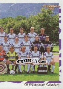 Figurina Team photo (2) - Österreichische Fußball-Bundesliga 1997-1998 - Panini
