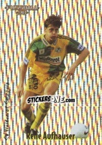 Cromo Rene Aufhauser - Österreichische Fußball-Bundesliga 1997-1998 n. 10 - Panini