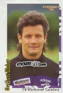 Sticker Heribert Weber