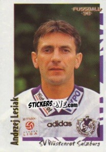 Sticker Andrzej Lesiak - Österreichische Fußball-Bundesliga 1997-1998 n. 18 - Panini