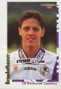Sticker Rene Aufhauser - Österreichische Fußball-Bundesliga 1997-1998 - Panini