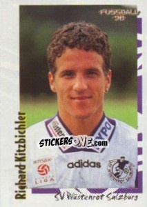 Figurina Richard Kitzbichler - Österreichische Fußball-Bundesliga 1997-1998 n. 24 - Panini