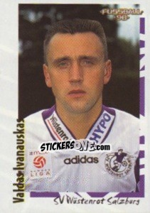 Sticker Valdas Ivanauskas - Österreichische Fußball-Bundesliga 1997-1998 - Panini