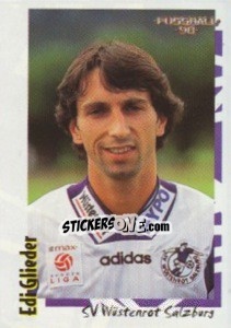 Sticker Edi Glieder - Österreichische Fußball-Bundesliga 1997-1998 - Panini