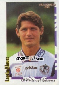Cromo Laszlo Klausz - Österreichische Fußball-Bundesliga 1997-1998 - Panini