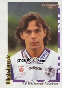 Cromo Nikola Jurcevic - Österreichische Fußball-Bundesliga 1997-1998 - Panini