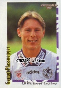Sticker Gernot Plassnegger - Österreichische Fußball-Bundesliga 1997-1998 - Panini