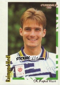 Figurina Raimund Hedl - Österreichische Fußball-Bundesliga 1997-1998 n. 40 - Panini