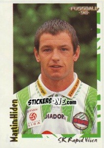 Sticker Martin Hiden - Österreichische Fußball-Bundesliga 1997-1998 n. 41 - Panini