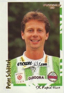 Sticker Peter Schottel - Österreichische Fußball-Bundesliga 1997-1998 n. 42 - Panini