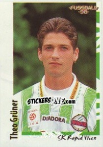 Figurina Theo Gruner - Österreichische Fußball-Bundesliga 1997-1998 n. 50 - Panini