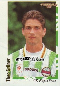 Figurina Theo Gruner - Österreichische Fußball-Bundesliga 1997-1998 - Panini