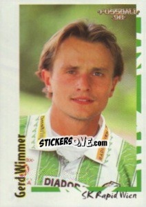 Figurina Gerd Wimmer - Österreichische Fußball-Bundesliga 1997-1998 - Panini