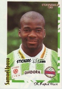 Cromo Samuel Ipoua - Österreichische Fußball-Bundesliga 1997-1998 - Panini
