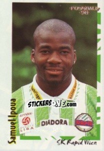 Sticker Samuel Ipoua - Österreichische Fußball-Bundesliga 1997-1998 n. 53 - Panini