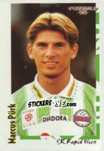 Sticker Marcus Purk - Österreichische Fußball-Bundesliga 1997-1998 - Panini