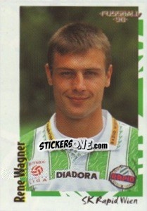 Cromo Rene Wagner - Österreichische Fußball-Bundesliga 1997-1998 - Panini