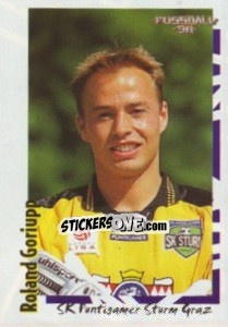 Sticker Roland Goriupp - Österreichische Fußball-Bundesliga 1997-1998 n. 67 - Panini
