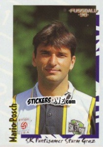Sticker Mario Posch - Österreichische Fußball-Bundesliga 1997-1998 - Panini