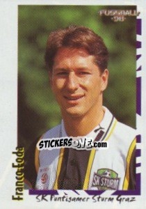 Sticker Franco Foda - Österreichische Fußball-Bundesliga 1997-1998 - Panini