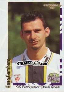 Sticker Enzo Gambaro - Österreichische Fußball-Bundesliga 1997-1998 n. 71 - Panini