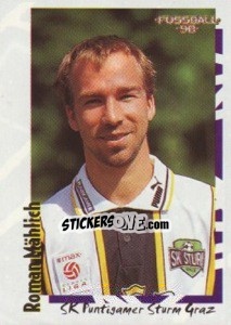 Cromo Roman Mahlich - Österreichische Fußball-Bundesliga 1997-1998 - Panini