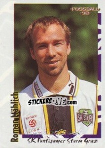 Figurina Roman Mahlich - Österreichische Fußball-Bundesliga 1997-1998 n. 73 - Panini