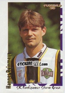 Cromo Hannes Reinmayr - Österreichische Fußball-Bundesliga 1997-1998 - Panini