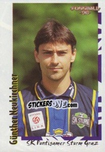 Sticker Gunther Neukirchner - Österreichische Fußball-Bundesliga 1997-1998 - Panini