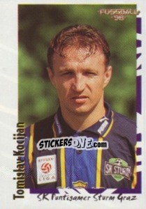 Sticker Tomislav Kocijan - Österreichische Fußball-Bundesliga 1997-1998 - Panini