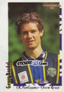 Sticker Georg Bardel - Österreichische Fußball-Bundesliga 1997-1998 - Panini