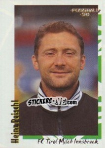 Sticker Heinz Peischl - Österreichische Fußball-Bundesliga 1997-1998 - Panini