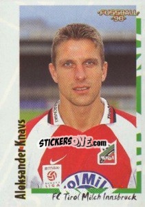 Sticker Aleksander Knavs - Österreichische Fußball-Bundesliga 1997-1998 - Panini