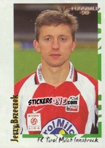 Sticker Jerzy Brzeczek - Österreichische Fußball-Bundesliga 1997-1998 n. 102 - Panini