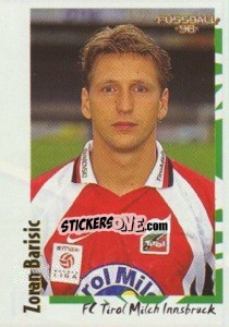 Cromo Zoran Barisic - Österreichische Fußball-Bundesliga 1997-1998 - Panini