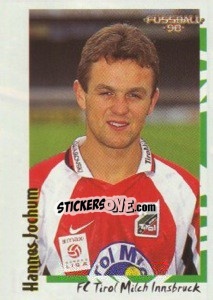 Figurina Hannes Jochum - Österreichische Fußball-Bundesliga 1997-1998 n. 105 - Panini