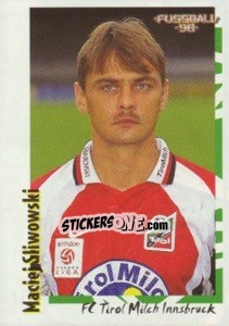 Sticker Maciej Sliwowski - Österreichische Fußball-Bundesliga 1997-1998 - Panini
