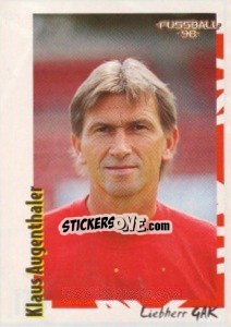 Cromo Klaus Augenthaler - Österreichische Fußball-Bundesliga 1997-1998 - Panini