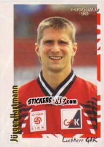 Figurina Jurgen Hartmann - Österreichische Fußball-Bundesliga 1997-1998 n. 125 - Panini